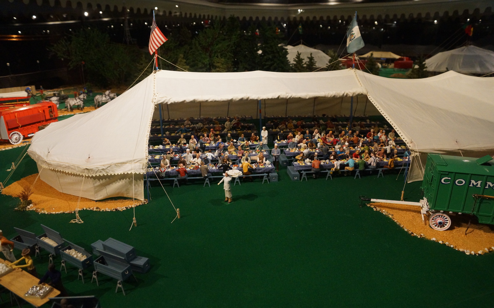 The stars catering tent