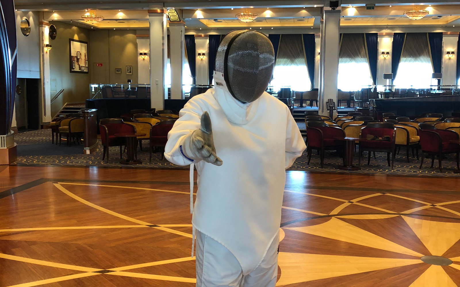 The dress up - Fencing Style