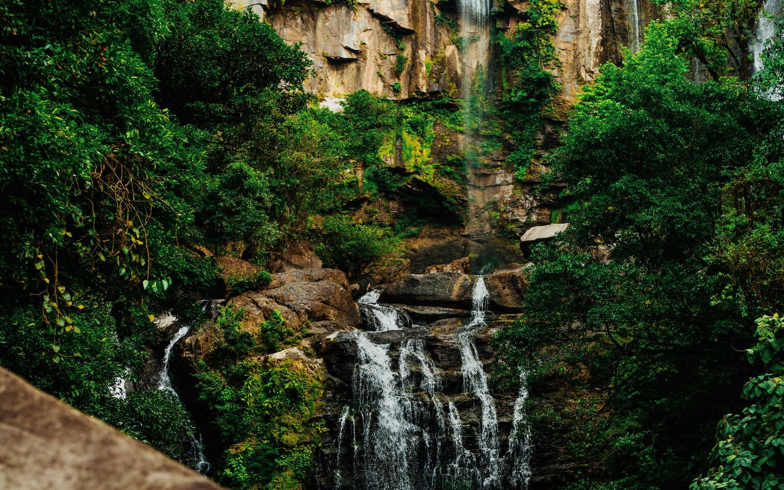 Costa Rican waterfall