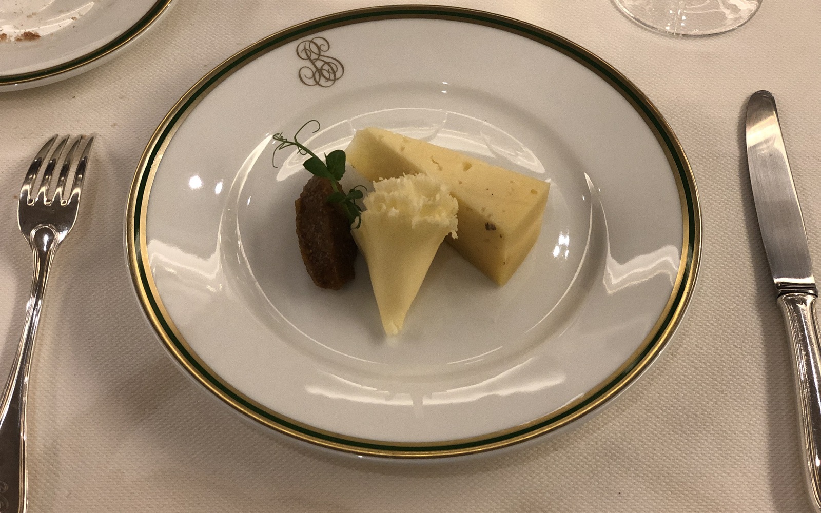 The delicate cheeses