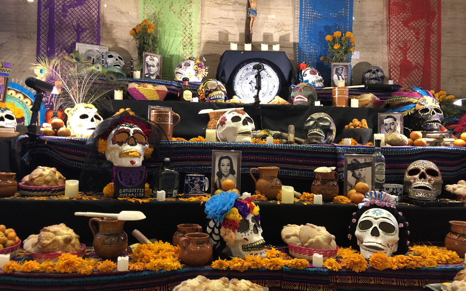 Offerings for the dead..