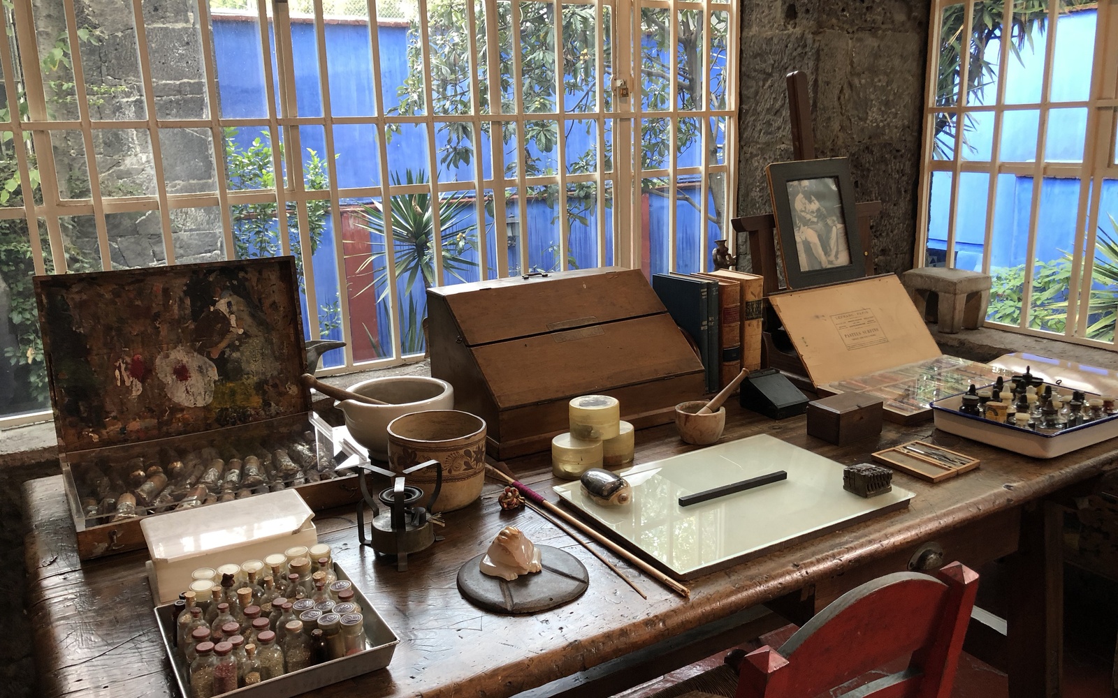 Frida Khalo's desk