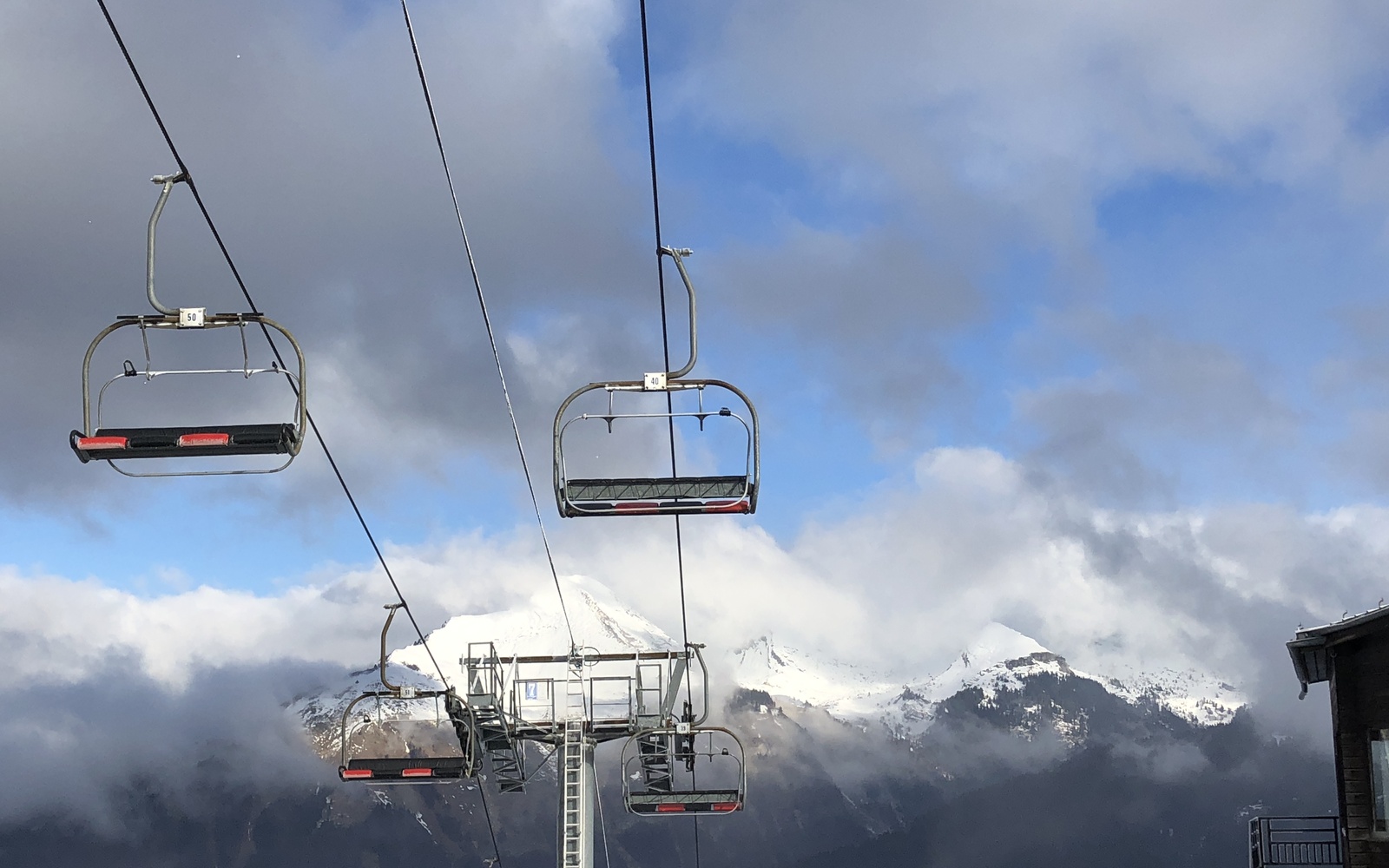 The dreaded chair lift