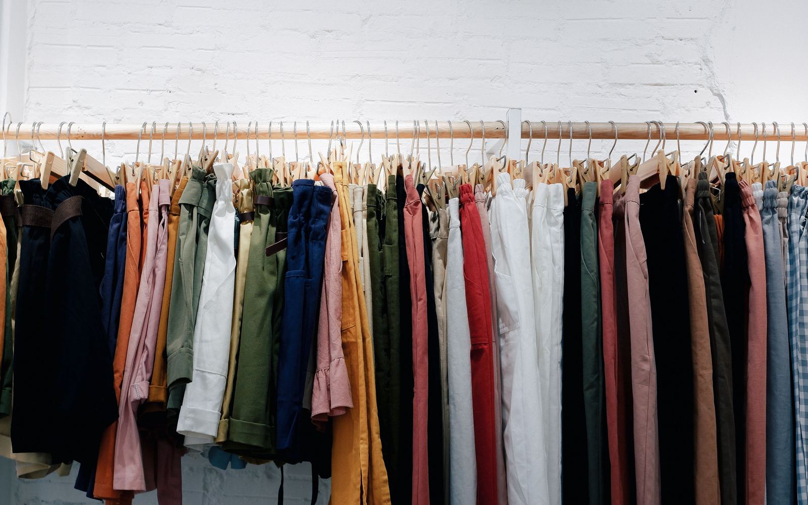 Sifting through those garments..