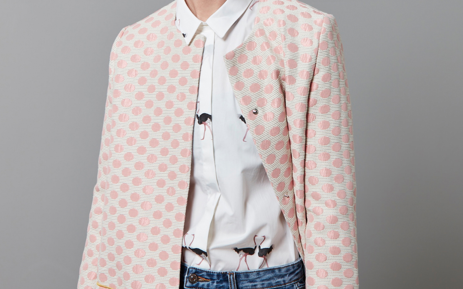 Print clashing jacket