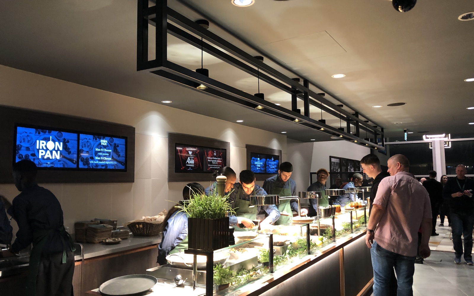The food bar