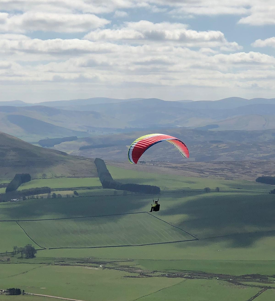 Flying high