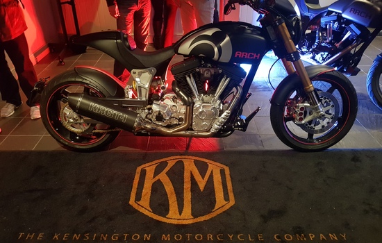 LA's Arch Motorcycle Launches in London