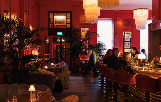 Cocktail Hour at the Coral Room